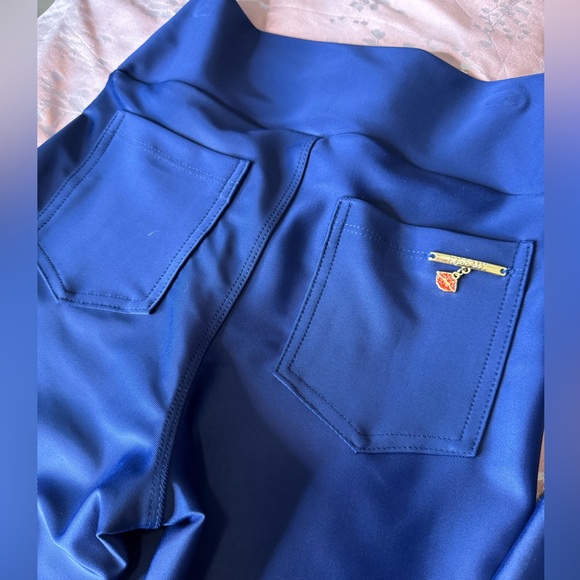 S - L DARK BLUE BIA PRADA PANTS # 135-135 - Picture 3 of 8